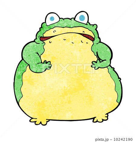 Cartoon Fat Toadのイラスト素材