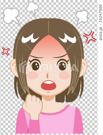 Facial expression - gesture 10247980