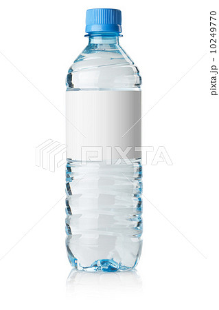 Soda water bottle with blank label 10249770