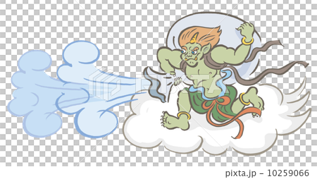 風神　イラスト 10259066