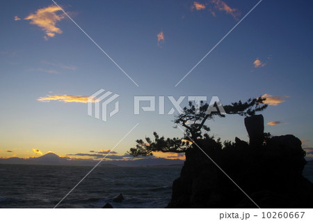 森戸海岸からの富士山 10260667