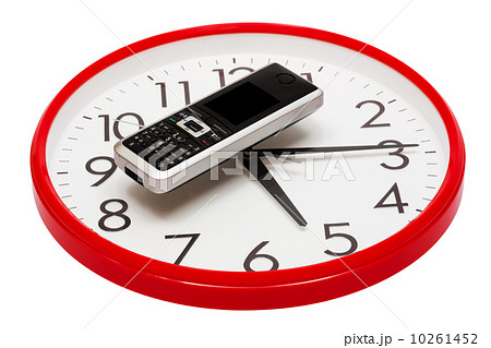 phone and clock 10261452