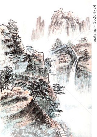 traditional Chinese painting , landscape traditional Chinese painting , landscape 10264724