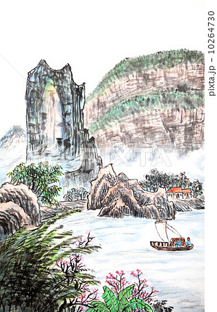 traditional Chinese painting , landscape traditional Chinese painting , landscape 10264730