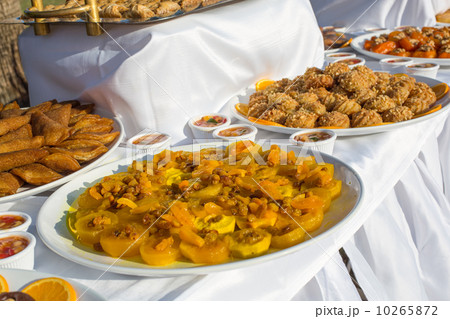 Sweet turkish delights, fresh made Sweet turkish delights, fresh made 10265872