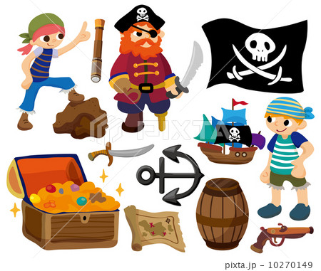 cartoon pirate icon 10270149