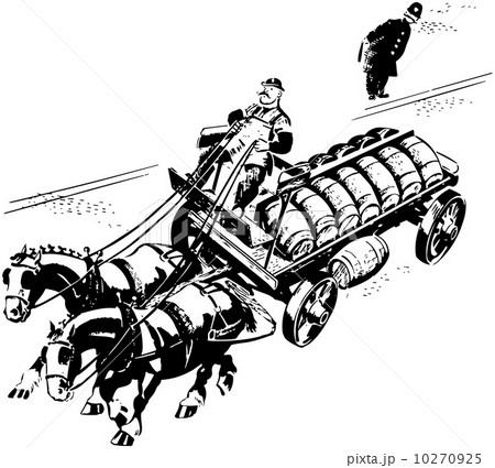 Horse And Cart Delivery 10270925