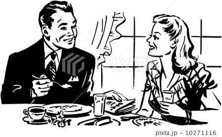 Couple Having Breakfast 10271116
