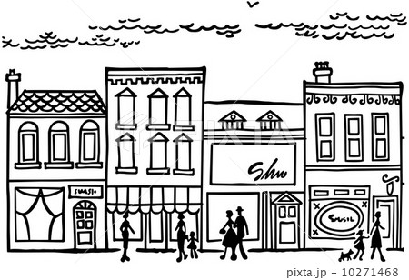 Small Town Main Street 10271468