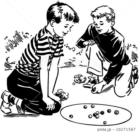 Boys Playing Marbles 10271567