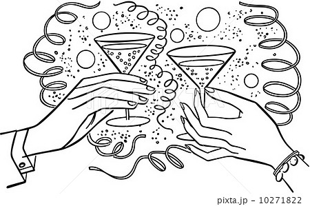 Hands Toasting Drinks 10271822