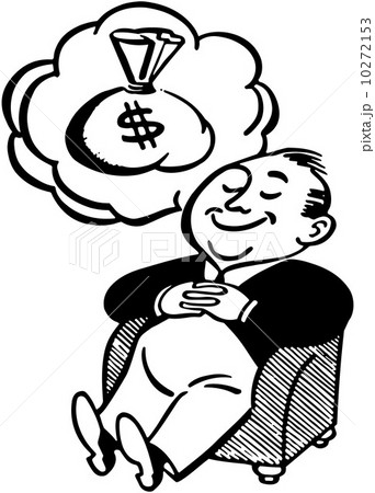 Man Dreaming Of Money 10272153