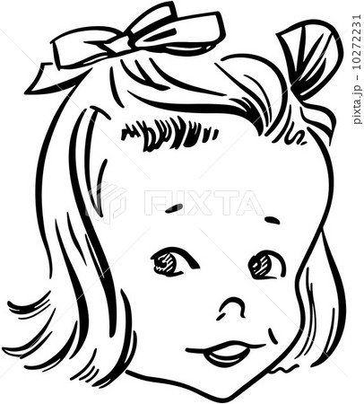 Little Retro Girl 10272231