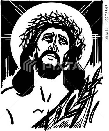 Jesus With Crown Of Thorns 10272347