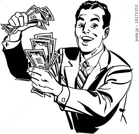 Man With Cash 10272353