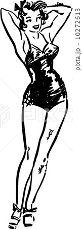 Cute Pin Up Gal 10272613
