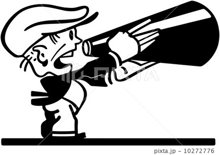 Man With Megaphone 10272776