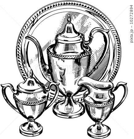 Silverware Tea Set Silverware Tea Set 10272894