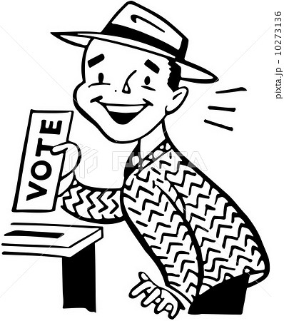 Man Voting Man Voting 10273136