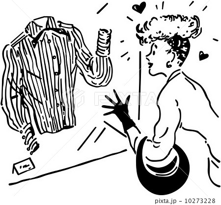 Lady Window Shopping 10273228