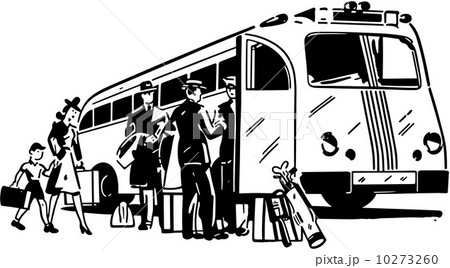 Passengers Boarding Bus 10273260