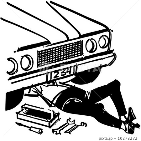 Mechanic Under Car Mechanic Under Car 10273272