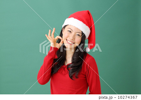 クリスマス・女性 10274367