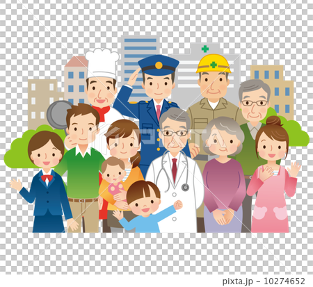 地域の人々 10274652