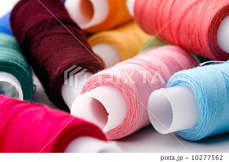 Assortment of multicoloured threads Assortment of multicoloured threads 10277562