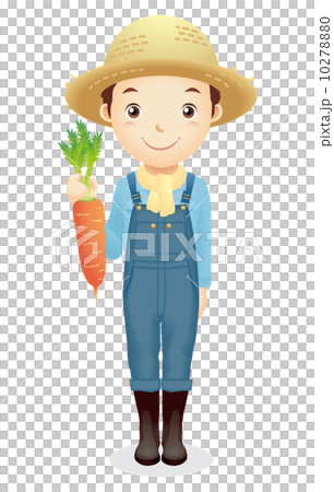 Male illustration of a straw hat Male illustration of a straw hat 10278880