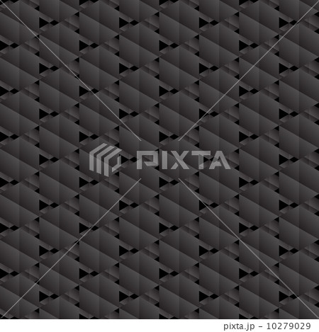 Black hexagons seamless pattern. 10279029