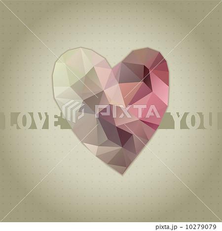 Polygon heart 10279079