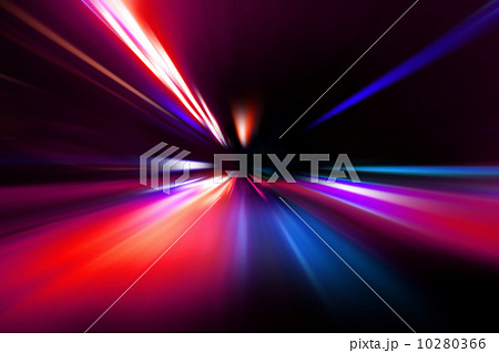 speed motion on night road 10280366