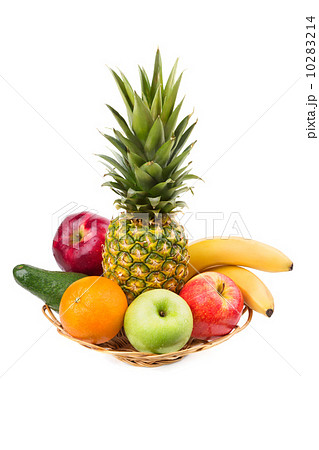 Ripe fruit in vase 10283214
