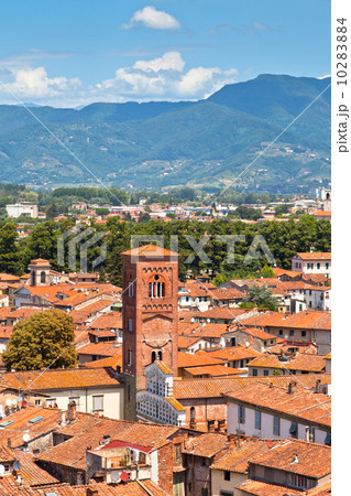 View over Lucca, Tuscany town View over Lucca, Tuscany town 10283884