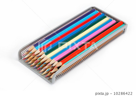 Color pencils isolated on white background Color pencils isolated on white background 10286422