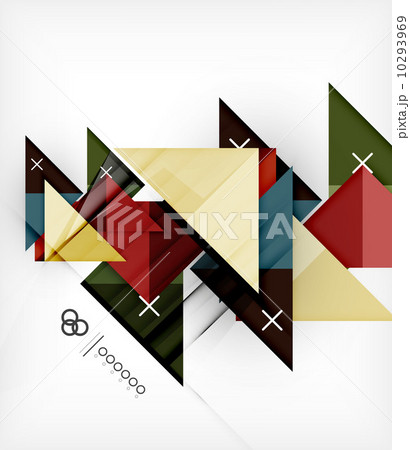 Geometric Template For Brochure | Booklet 10293969