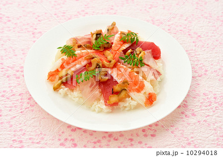 雛祭りの「散らし鮨」イメージ。 10294018