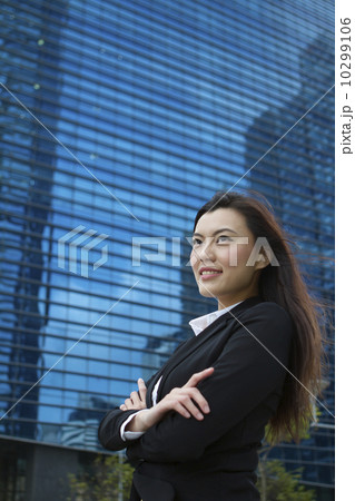 Confident Asian business woman Confident Asian business woman 10299106