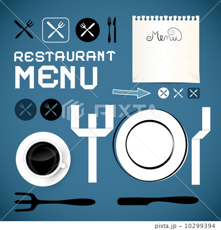 Restaurant Menu Template - Vector Design Elements 10299394