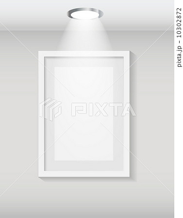 Frame on Wall for Your Text and Images, Vector Illustration 10302872