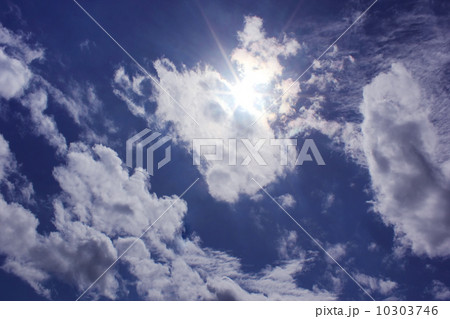 beautiful clouds and sun 10303746