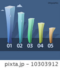 painted pillars, infographics design 10303912