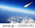 地球に落ちる隕石 10305191