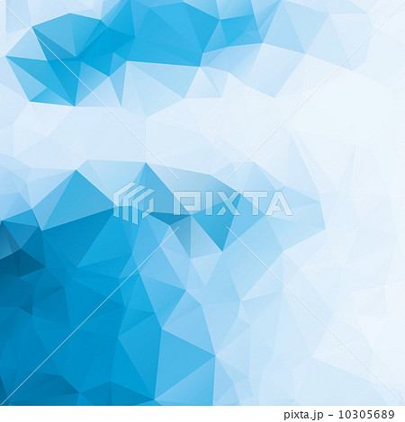 blue and white abstract background polygon 10305689