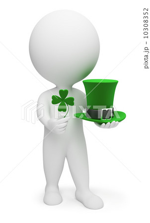 3d small people - Saint Patrick 3d small people - Saint Patrick 10308352