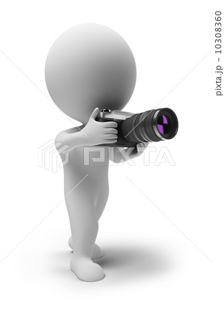 3d small people - photographer 3d small people - photographer 10308360