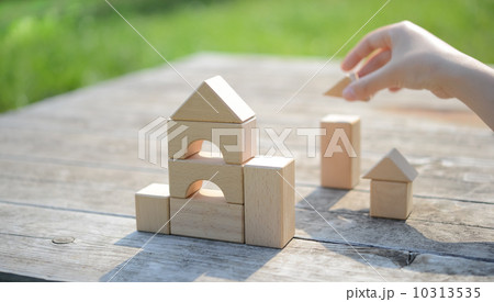 積み木の建物 積み木の建物 10313535
