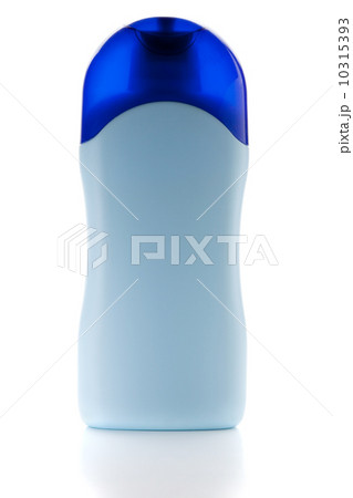 Blue shampoo bottle Blue shampoo bottle 10315393