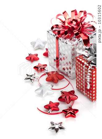 Christmas gift boxes and decor 10315602